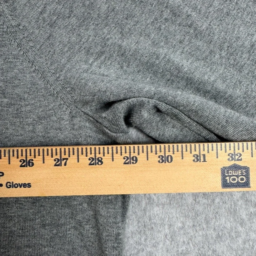 Brooks Brothers Sweater Mens 2XL Gray Supima Cotton 1/4 Zip Mock Neck Pullover